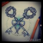 vázlat a 139 -es számú tetováló íjról - a kép hűvös változata, amely sikeresen használható változtatásra és tetoválásként meghajol a zsákmány alatt