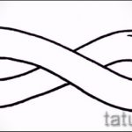 Unendlich Tattoo -Designs für Männer - eine Option für Tätowierungen auf 09052016 Zeichnung 1078 tatufoto_en