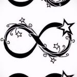 vázlatok a végtelen tetoválásról a csuklón - a tetoválás rajzának egy változata a 09052016 -ból 13111 tatufoto_ru