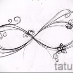 croquis infini tatouage sur son poignet - une variante du motif pour un tatouage 09052016 2002 tatufoto_en