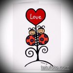 49. számú katicabogár tetoválás vázlata - a minta hűvös változata, amely jól használható feldolgozásra és tetováló katicabogár -lóhereként történő alkalmazásra