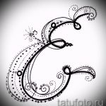 31. levél tetoválás vázlata tetováláshoz - opció - tatufoto.ru - 31