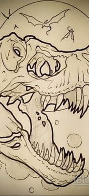 wzory tatuaży czaszki zwierząt 17.09.2019 №028 - wzory tatuaży czaszki zwierząt -