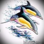 dolphin tattoo sketch # 472 is a worthy version of a drawing that can be successfully used to transform and apply the meaning of a dolphin as a tattoo on the arm