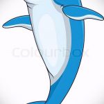 dolphin tattoo sketch # 168 is a cool version of the pattern that can be well used to transform and apply as a dolphin tattoo meaning on the leg