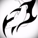 dolphin tattoo sketch # 194 is a cool version of the pattern that can be easily used for processing and applying as a dolphin and sun tattoo