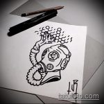 fa tetoválási vázlat # 389 - a minta exkluzív változata, amely könnyen használható a tetováláshoz és a borjú tetoválásához