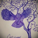 fa tetoválás vázlata # 389 - a minta exkluzív változata, amely sikeresen használható változtatásra és rajzra, mint egy kígyó tetoválás a fára