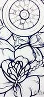 vázlat egy lány tetoválásáról 2019.03.08. №023 - tetoválóvázlatok lányoknak -