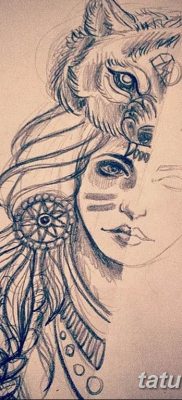 vázlat egy lány tetoválásáról 2019.03.08. №042 - tetoválóvázlatok lányoknak -