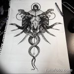 fotó vázlatok tetoválás dotwork kelt 2017.10.10 №150 - vázlatok tetoválás dotwork -