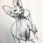 fotó vázlatok tetoválás dotwork kelt 2017.10.10 №164 - vázlatok tetoválás dotwork -