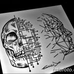 fotó vázlatok tetoválás dotwork kelt 2017.10.10 №191 - vázlatok tetoválás dotwork -