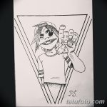 fotó vázlatok tetoválás dotwork kelt 2017.10.10 №218 - vázlatok tetoválás dotwork -