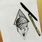 fotó vázlatok tetoválás dotwork kelt 2017.10.10 №240 - vázlatok tetoválás dotwork -