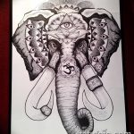 fotó vázlatok tetoválás dotwork kelt 2017.10.10 №007 - vázlatok tetoválás dotwork -