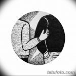 fotó vázlatok tetoválás dotwork kelt 2017.10.10 №014 - vázlatok tetoválás dotwork -