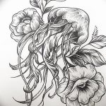 fotó vázlatok tetoválás dotwork kelt 2017.10.10 №032 - vázlatok tetoválás dotwork -