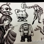 fotó vázlatok tetoválás dotwork kelt 2017.10.10 №052 - vázlatok tetoválás dotwork -