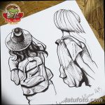 fotó vázlatok tetoválás dotwork kelt 2017.10.10 №096 - vázlatok tetoválás dotwork -