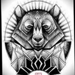 fotó vázlatok tetoválás dotwork kelt 2017.10.10 №097 - vázlatok tetoválás dotwork -