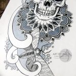 fotó vázlatok tetoválás dotwork kelt 2017.10.10 №113 - vázlatok tetoválás dotwork -