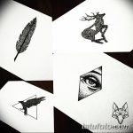 fotó vázlatok tetoválás dotwork kelt 2017.10.10 №117 - vázlatok tetoválás dotwork -