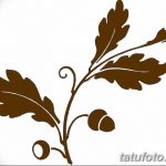 Tetovált tölgyfalevél fotóvázlata 2018.09.11 -től №021 - tetovált tölgyfalevél vázlata -