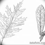 Fotó vázlat a tölgyfa tetoválásról 2018.09.11.