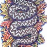 Fotó vázlat a tölgyfa tetoválásról 2018.09.11.