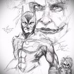 joker tetoválás vázlata # 84 - a minta exkluzív változata, amely könnyen használható feldolgozásra és alkalmazásra joker tetoválásként a karon