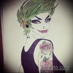 Joker tetoválás vázlat # 792 - a kép hűvös változata, amely könnyen használható felülvizsgálathoz és rajzoláshoz, mint a Batman Joker tetoválása