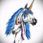 vázlat egy egyszarvú tetoválásról, 10.