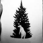 снимка Скици на татуировка смърч от 23.04.2018 №164 - Скици на татуировка смърч -