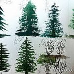 снимка Скици на татуировка смърч от 23.04.2018 №062 - Скици на татуировка смърч -