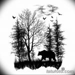 снимка Скици на татуировка смърч от 23.04.2018 №084 - Скици на татуировка смърч -