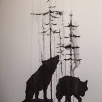 снимка Скици на татуировка смърч от 23.04.2018 №102 - Скици на татуировка смърч -