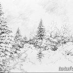 снимка Скици на татуировка смърч от 23.04.2018 №107 - Скици на татуировка смърч -