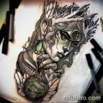 vázlat tetoválás elf 2019.07.16. №097 - vázlat tetoválás elf -