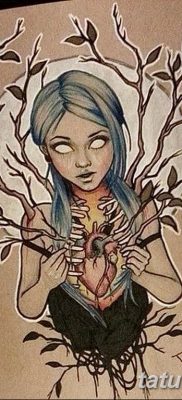 vázlat tetoválás elf 2019.07.16 №042 - vázlat tetoválás elf -