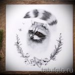 Példa egy enot tetoválási vázlatra tetováláshoz - tatufoto.ru - 4