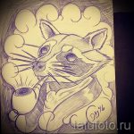 Példa egy enot tetoválási vázlatra tetováláshoz - tatufoto.ru - 16