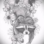 Példa egy enot tetoválási vázlatra tetováláshoz - tatufoto.ru - 37