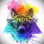 Példa egy enot tetoválási vázlatra tetováláshoz - tatufoto.ru - 43