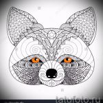 Példa egy enot tetoválási vázlatra tetováláshoz - tatufoto.ru - 48