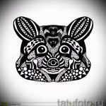 Példa egy enot tetoválási vázlatra tetováláshoz - tatufoto.ru - 55