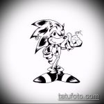 egy 262 -es sündisznó tetoválás vázlata - a kép méltó változata, amely sikeresen használható a virágos sündisznó megváltoztatására és tetoválásként történő alkalmazására