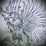 Szokatlan Phoenix Tattoo Sketch - exkluzív rajz a tűz madár tetoválás vázlatához