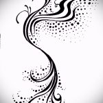 Cool Phoenix Tattoo Sketch - Eredeti rajz a Fire Bird Tattoo vázlatához