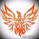 Cool Phoenix Tattoo Sketch - Exkluzív rajz, amely vázlatként használható egy főnix tetováláshoz